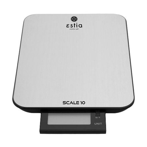 Εικόνα της Ψηφιακή Ζυγαριά Κουζίνας Estia Scale 10 Μέγιστου Βάρους 10kg Inox 06-12045