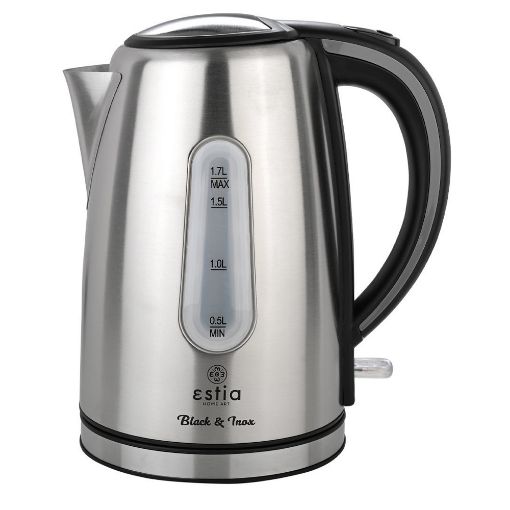 Εικόνα της Βραστήρας Estia Black & Inox Ανοξείδωτος 2200w 1.7lt 06-10102