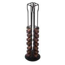 Εικόνα της Βάση για Κάψουλες Espresso Estia Metal Black Μεταλλική 40 Θέσεων Μάυρη 01-19907