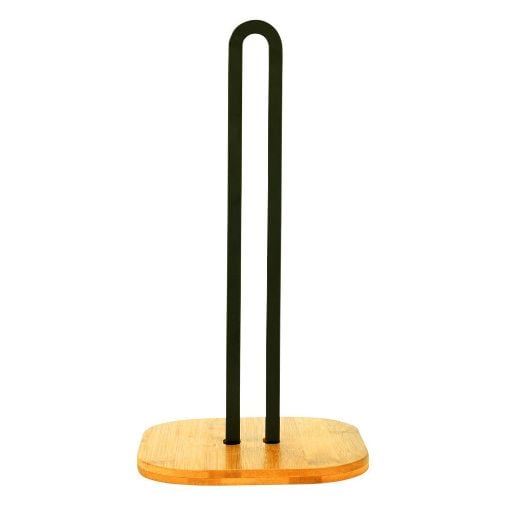 Εικόνα της Βάση για Ρολό Κουζίνας Estia Bamboo Essentials Μεταλλική 16x16x31.3cm 01-13196