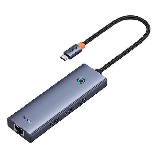 Εικόνα της Docking Station Baseus UltraJoy Series USB-C 6-Port Space Grey B00052807813-01