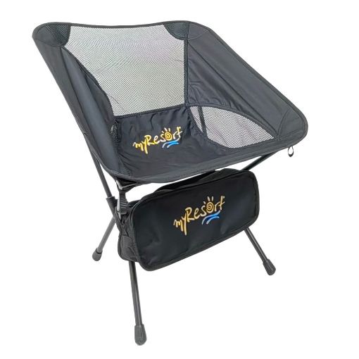 Εικόνα της Πολυθρόνα Αρθωτή Μεταλλική Velco 600D Polyester Μαύρη 153-6799