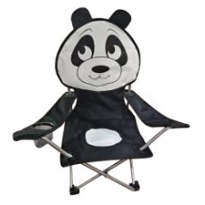 Εικόνα της Πολυθρόνα Αρθωτή Μεταλλική Velco Panda Polyester με Κλείδωμα Ασφαλείας 153-3201-14