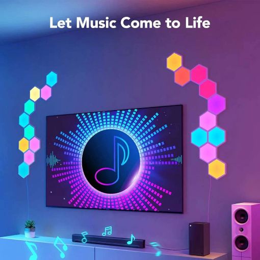 Εικόνα της Govee Glide Hexa Light Panels (10-Pack) H6061
