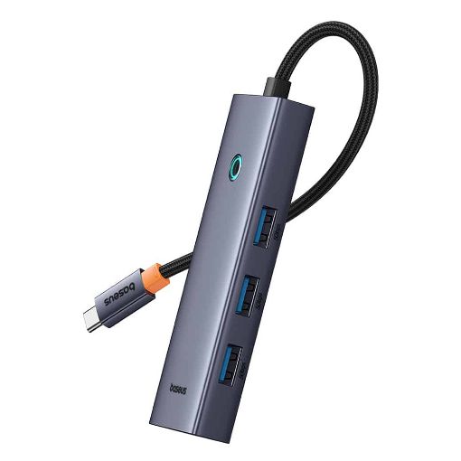 Εικόνα της USB Hub Baseus UltraJoy 5-Port Space Grey B00052801811-01