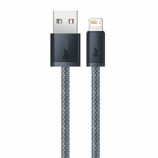 Εικόνα της Καλώδιο Baseus Dynamic USB to Lightning Braided 1m Gray CALD000416