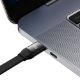 Εικόνα της Καλώδιο Baseus Bright Mirror 4 3in1 USB-C to USB-C / Lightning / micro USB 1.1m Black CAMJ010201