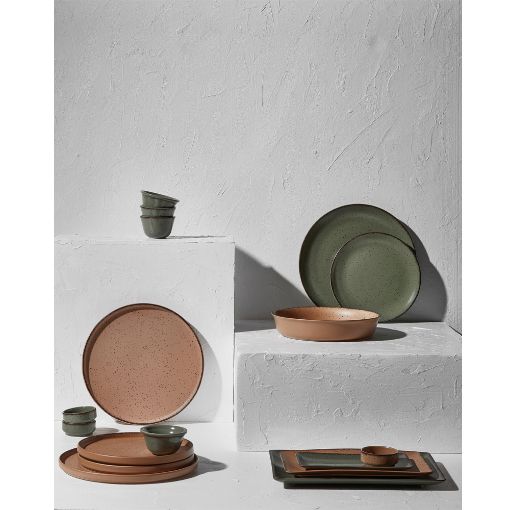 Εικόνα της Πιάτο Ζυμαρικών Estia Terra Πορσελάνινο 27cm Green 07-15541