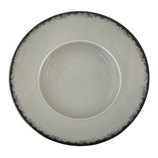 Εικόνα της Πιάτο Ζυμαρικών Estia Pearl Πορσελάνινο 27cm Grey 07-16401