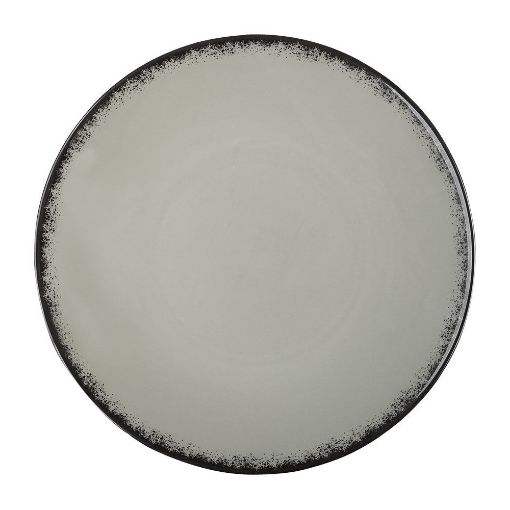 Εικόνα της Πιάτο Ρηχό Estia Pearl Πορσελάνινο 21cm Grey 07-16395