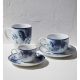 Εικόνα της Πιάτο Βαθύ Estia Blue Rose Πορσελάνινο 23cm 07-16104