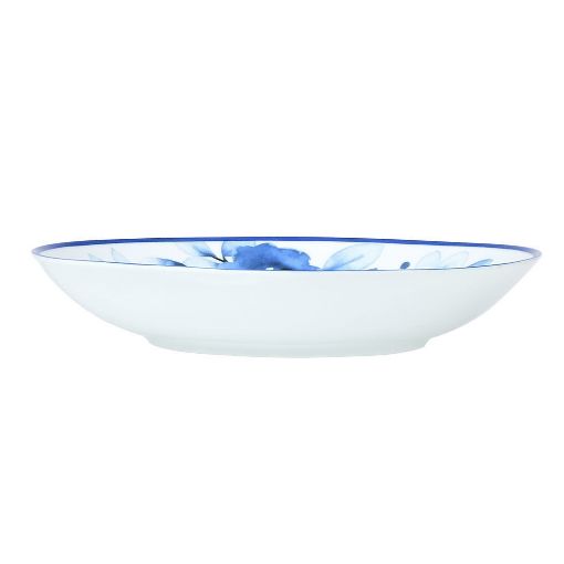 Εικόνα της Πιάτο Βαθύ Estia Blue Rose Πορσελάνινο 23cm 07-16104