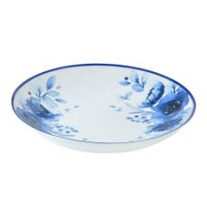 Εικόνα της Πιάτο Βαθύ Estia Blue Rose Πορσελάνινο 23cm 07-16104