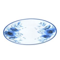 Εικόνα της Πιάτο Ρηχό Estia Blue Rose Πορσελάνινο 20cm 07-16111