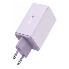 Εικόνα της Φορτιστής Baseus GAN6 Pro 2x USB-C & 2x USB-A 65W Purple P10162701533-00