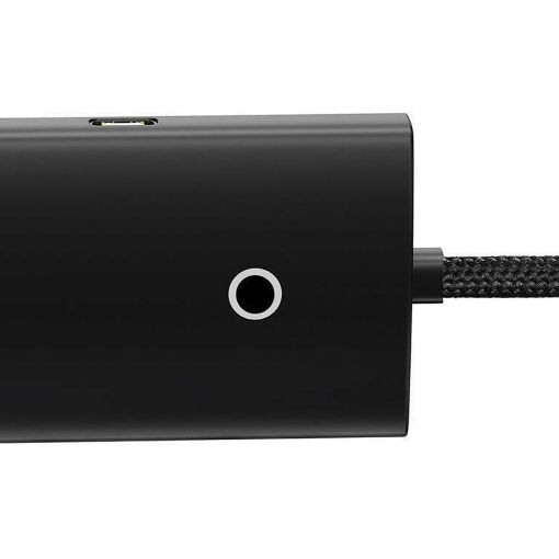 Εικόνα της Baseus Lite Hub 4x USB 3.0 25cm Black WKQX030001