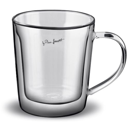Εικόνα της Σετ Φλιτζάνια Lamart Vaso Coffee 350ml Clear 2τμχ LT9036