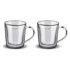 Εικόνα της Σετ Φλιτζάνια Lamart Vaso Coffee 350ml Clear 2τμχ LT9036