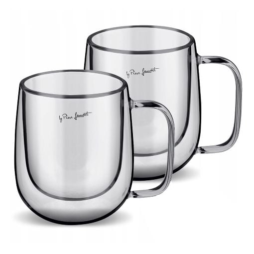 Εικόνα της Σετ Φλιτζάνια Lamart Vaso Lait Clear 350ml 2τμχ LT9035