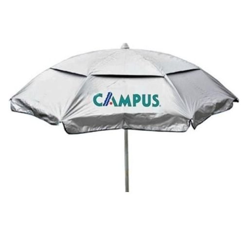 Εικόνα της Ομπρέλα Θαλάσσης Campus με Κλίση & Εξωτερική Ασημί Επίστρωση 2m Μπλε 371-0919-1