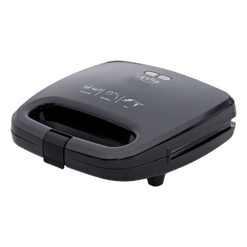 Εικόνα της Τοστιέρα Estia Black Plus 2 Θέσεων 750w Μαύρη 06-10027