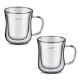 Εικόνα της Σετ Φλιτζάνια Lamart Vaso Latte 400ml Clear 2τμχ LT9033