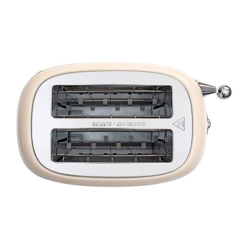 Εικόνα της Φρυγανιέρα Estia Retro Epoque 2 Θέσεων 815w Κρεμ 06-12151