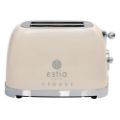 Εικόνα της Φρυγανιέρα Estia Retro Epoque 2 Θέσεων 815w Κρεμ 06-12151