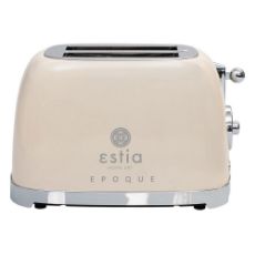 Εικόνα της Φρυγανιέρα Estia Retro Epoque 2 Θέσεων 815w Κρεμ 06-12151