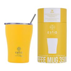 Εικόνα της Ποτήρι Θερμός Estia Coffee Mug Save The Aegean 350ml Pineapple Yellow 01-12458
