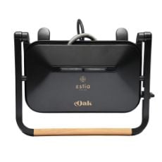 Εικόνα της Τοστιέρα Estia Oak 2 Θέσεων 1300w Με Αντικολλητικές Πλάκες 06-18948