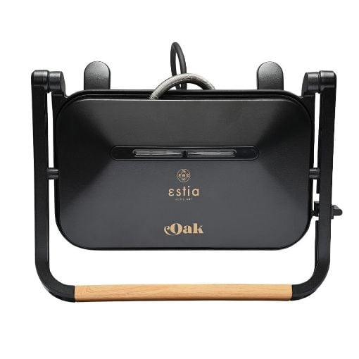 Εικόνα της Τοστιέρα Estia Oak 2 Θέσεων 1300w Με Αντικολλητικές Πλάκες 06-18948