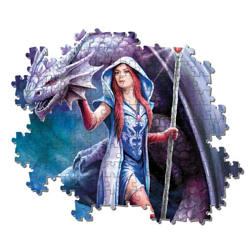 Εικόνα της Clementoni - Puzzle Anne Stokes Dragon Mage 1000pcs 1260-39525