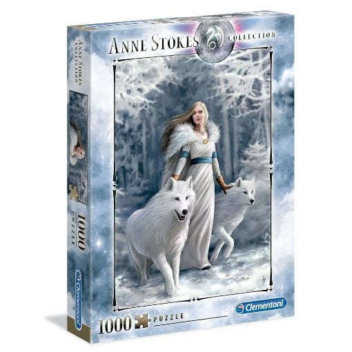 Εικόνα της Clementoni - Puzzle Anne Stokes Winter Guardians 1000pcs 1260-39477