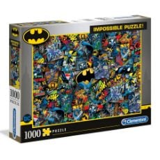 Εικόνα της Clementoni - Puzzle Impossible Batman 1000pcs 1260-39575