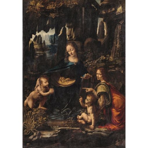 Εικόνα της Clementoni - Puzzle Museum Collection Leonardo Da Vinci: Η Παναγία των Βράχων 1000pcs 1260-39767