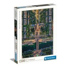 Εικόνα της Clementoni - Puzzle High Quality Collection Πετώντας Πάνω από το Παρίσι 1500pcs 1220-31708
