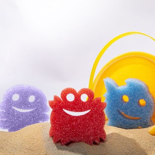 Εικόνα της Σφουγγάρι Scrub Daddy - Special Edition Summer Crab Red