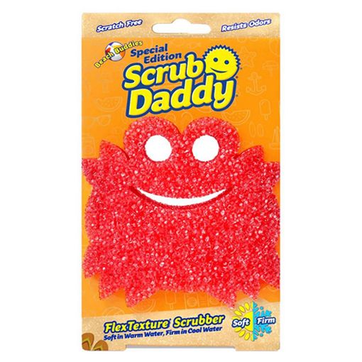 Εικόνα της Σφουγγάρι Scrub Daddy - Special Edition Summer Crab Red
