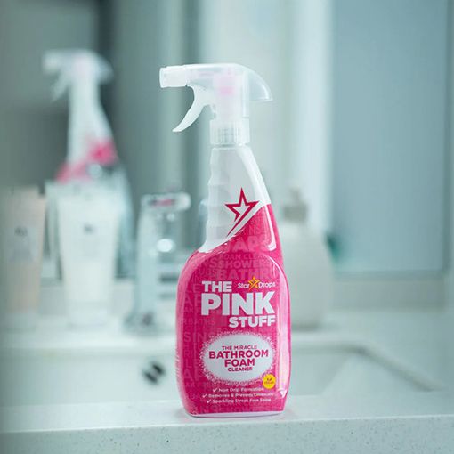 Εικόνα της Καθαριστικό Spray Μπάνιου The Pink Stuff The Miracle Bathroom Foam 750ml