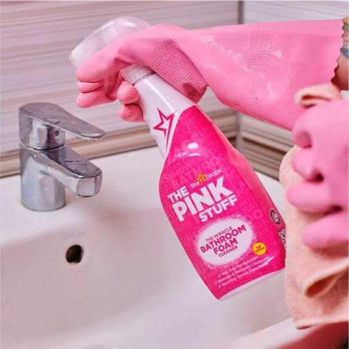 Εικόνα της Καθαριστικό Spray Μπάνιου The Pink Stuff The Miracle Bathroom Foam 750ml