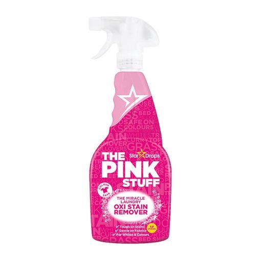 Εικόνα της Καθαριστικό Spray Ρούχων The Pink Stuff The Miracle Laundry Oxi Stain Remover 500ml