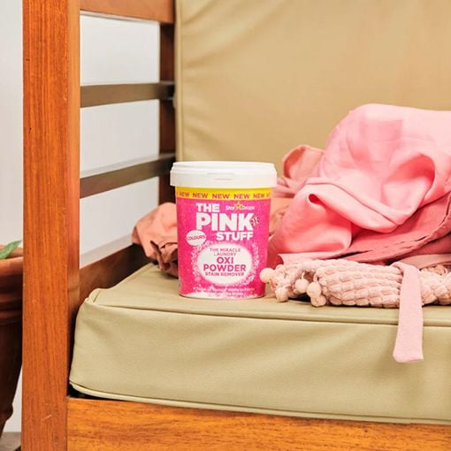 Εικόνα της Καθαριστικό Λεκέδων Ρούχων The Pink Stuff The Miracle Laundry Oxi Powder Stain Remover για Χρωματιστά 1Kg