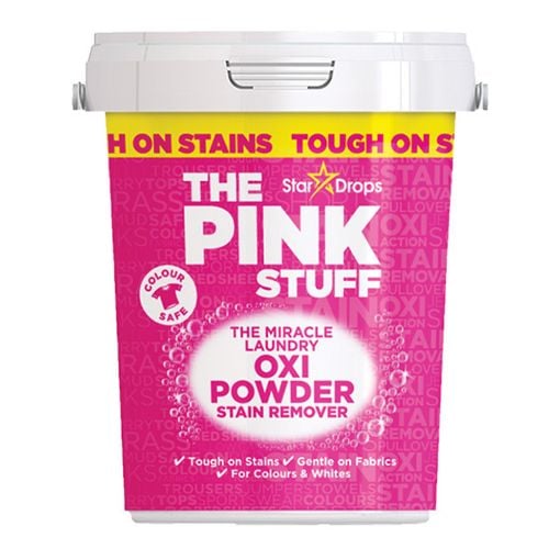 Εικόνα της Καθαριστικό Λεκέδων Ρούχων The Pink Stuff The Miracle Laundry Oxi Powder Stain Remover για Χρωματιστά 1Kg