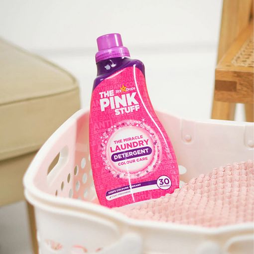 Εικόνα της Υγρό Απορρυπαντικό Ρούχων The Pink Stuff The Miracle Laundry Detergent Colour Care 960ml