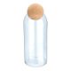 Εικόνα της Δοχείο Αποθήκευσης Γυάλινο Estia 950ml Με Καπάκι Φελλού 01-19617
