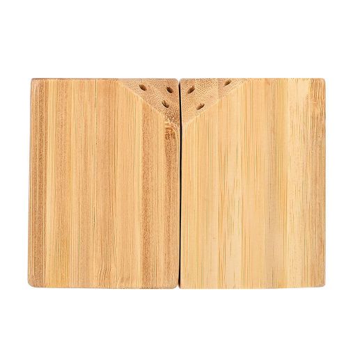 Εικόνα της Δοχείο Για Αλάτι & Πιπέρι Estia Bamboo Essentials Με Μαγνήτη Σετ 2 Τεμ. 01-19730
