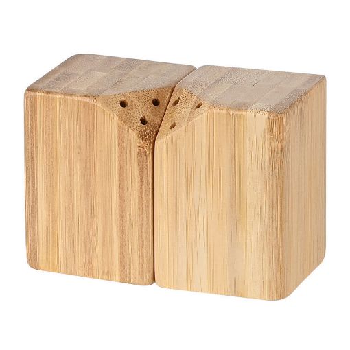 Εικόνα της Δοχείο Για Αλάτι & Πιπέρι Estia Bamboo Essentials Με Μαγνήτη Σετ 2 Τεμ. 01-19730