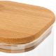 Εικόνα της Δοχείο Αποθήκευσης Estia Bamboo Essentials 950ml Γυάλινο Με Καπάκι 01-12939
