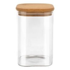 Εικόνα της Δοχείο Αποθήκευσης Estia Bamboo Essentials 950ml Γυάλινο Με Καπάκι 01-12939